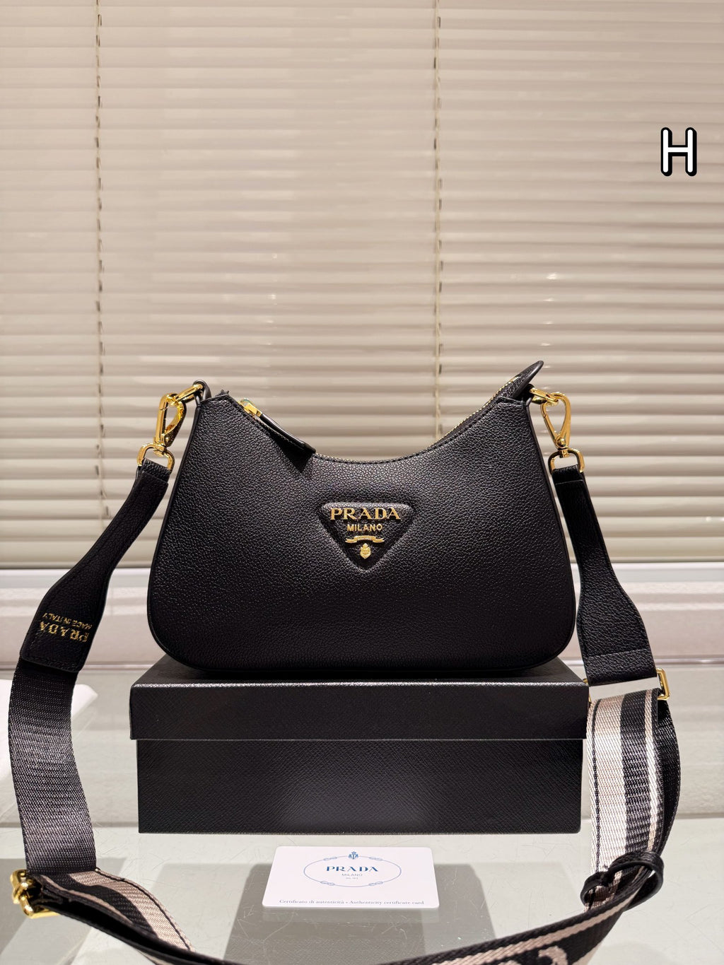 P Vintage Suede Leather Bag 0724120507