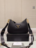 P Vintage Suede Leather Bag 0724120507