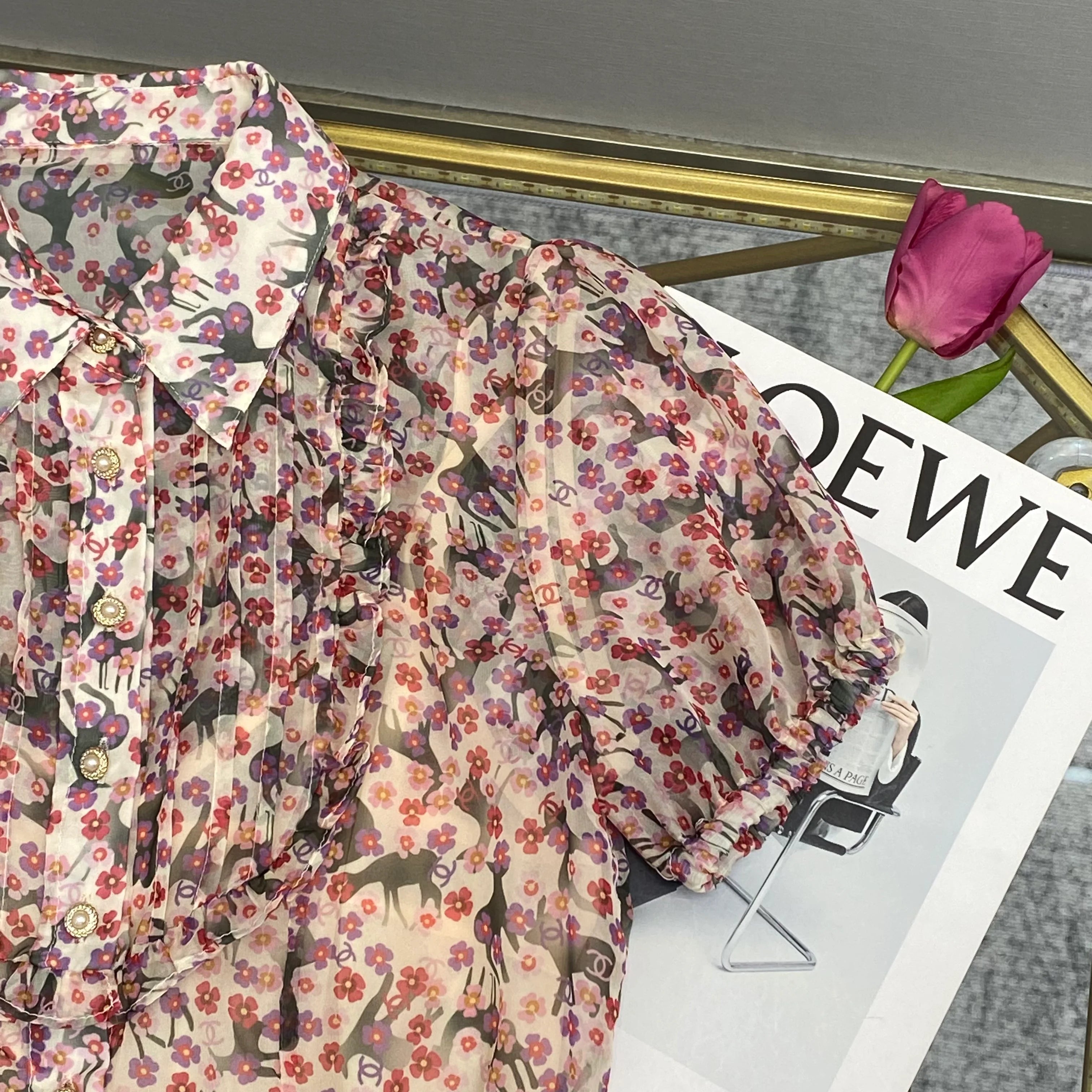 New fashion holiday style floral slim dresses for women 1025041705