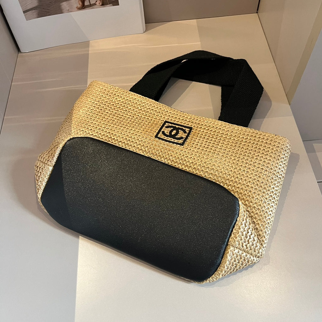 summer pastoral woven handbag 0724041119