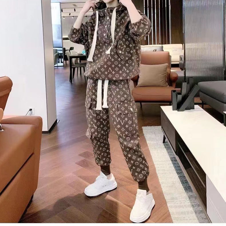 Tri-Color Ladies Hooded Suit