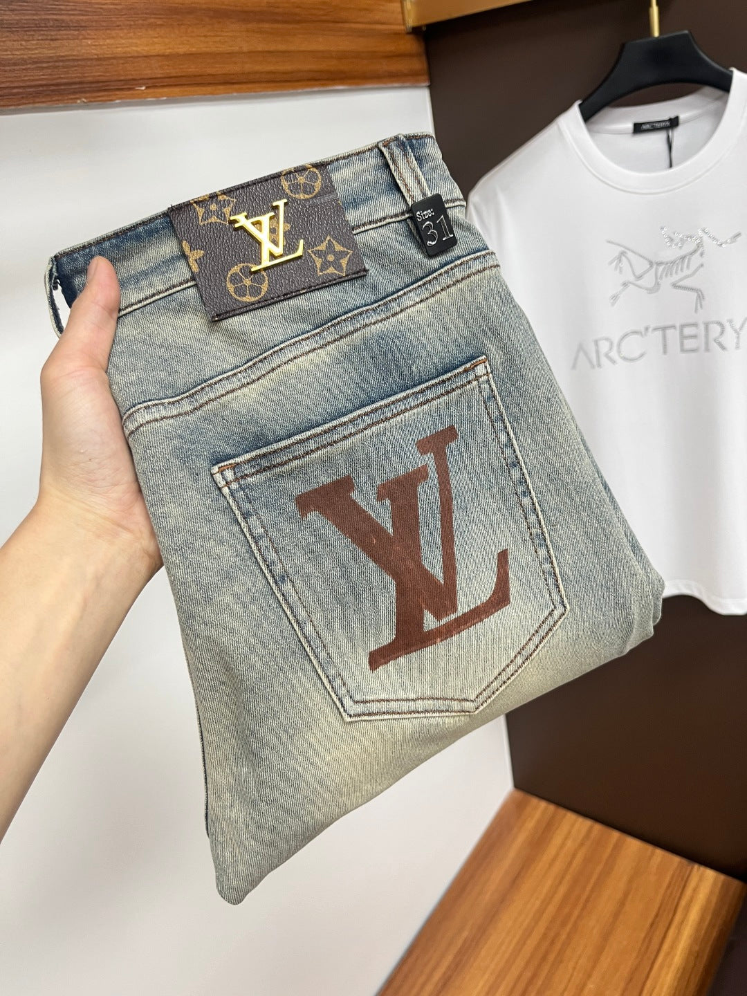 L25ss new fashion men's jeans 0725051904