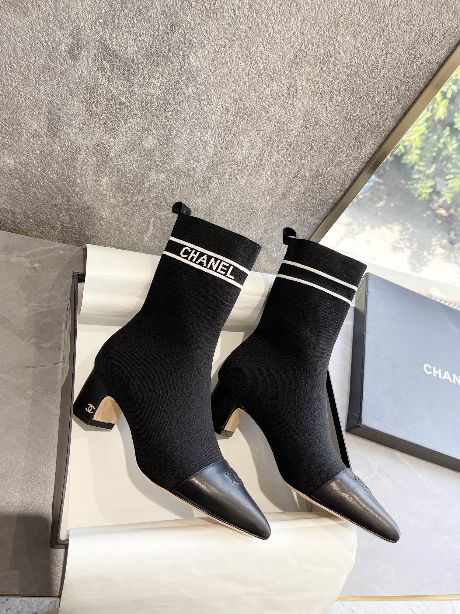 25ss new fashionable sock boots 0725090807