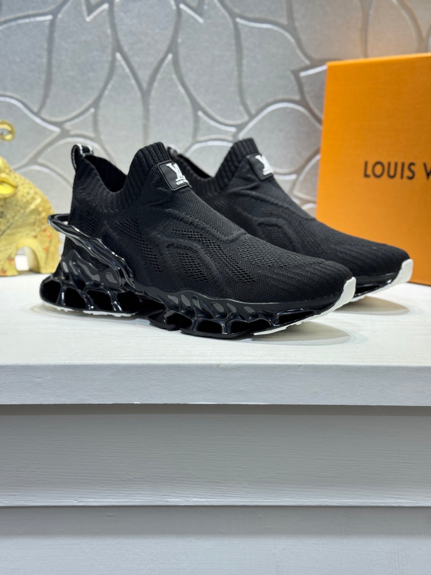Men's Knitted Sneakers 0726041401
