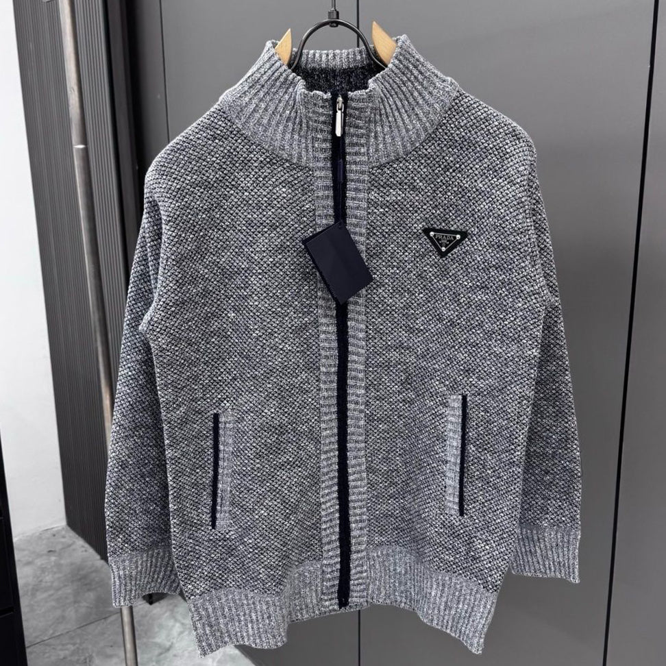 PR Thickened Knit Cardigan Jacket 1025110401