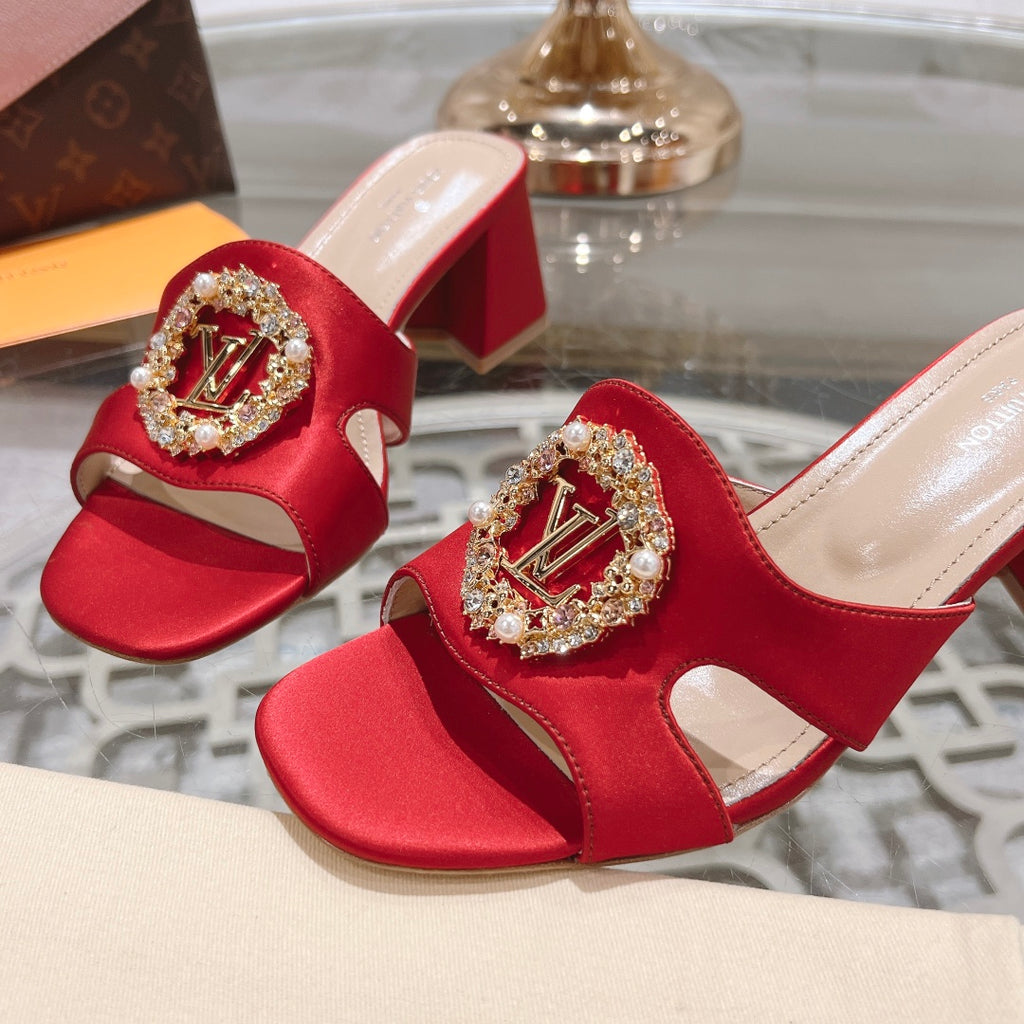 V24ss platform high heel slippers 0724071708