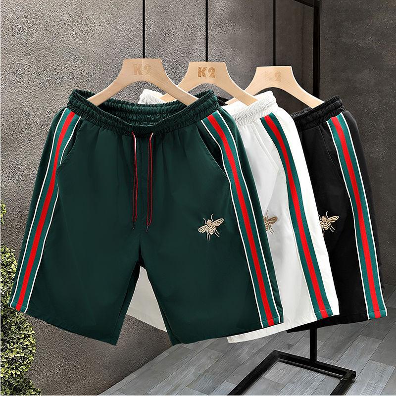 New Shorts Thin Elastic Casual Straight Leg Pants 1024060611