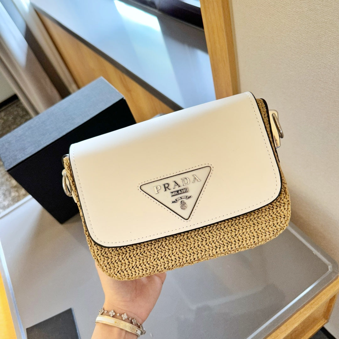 P summer fashion woven shoulder bag 0724041115
