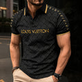 Men's Summer Fashion Printed Polo Shirts 3D1026071004