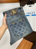L men's business casual jeans 0725092607