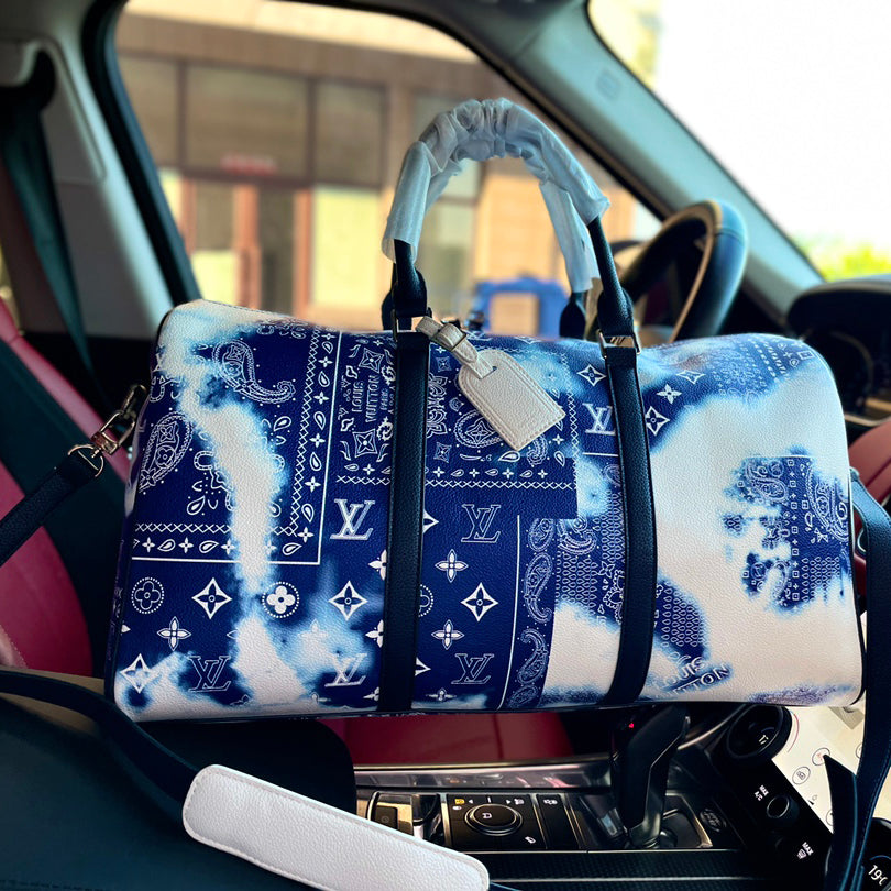 New Fashion Blue Design Luage Bag