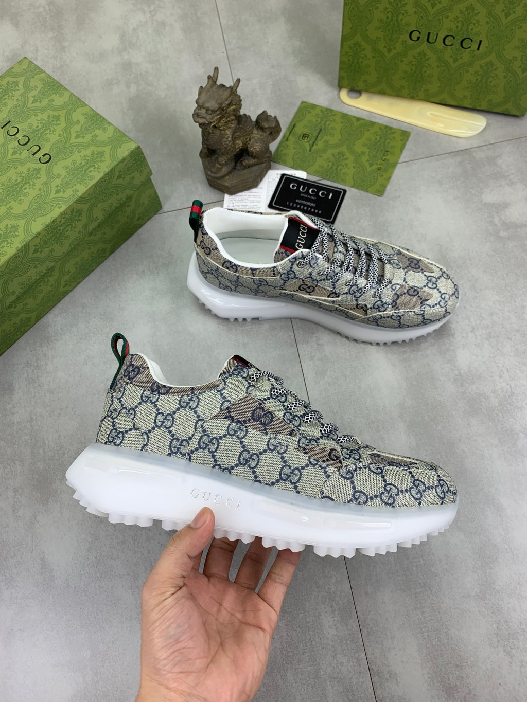 men's casual sneakers with print 0725062701