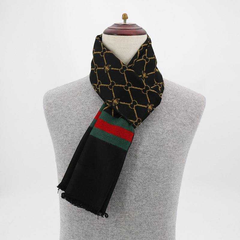 Fashion and versatile men's cashmere scarf PD1023111728