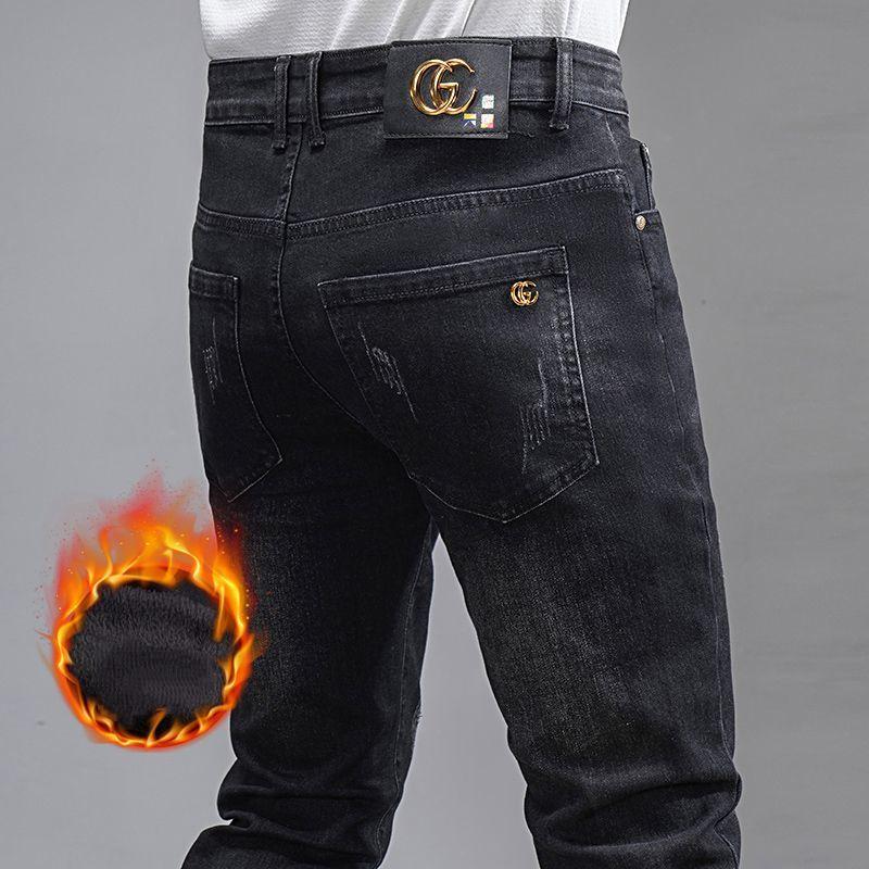Men's Fashion Elastic Slim Fit Pants 0223112412