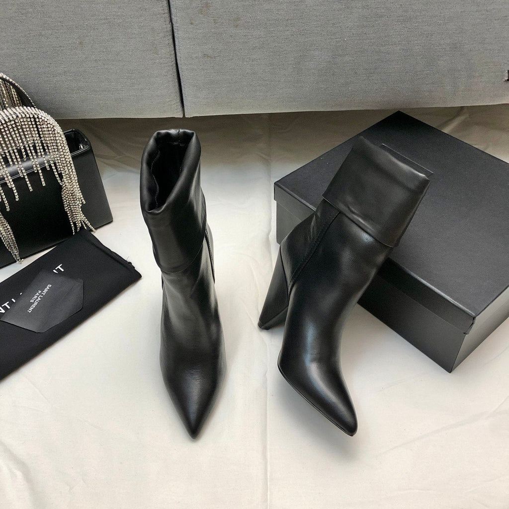 SL Fashion New Side Zipper Short Boots 0723011103