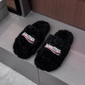 New Fashion Teddy Fur Couple Plush Slippers PF1326092101