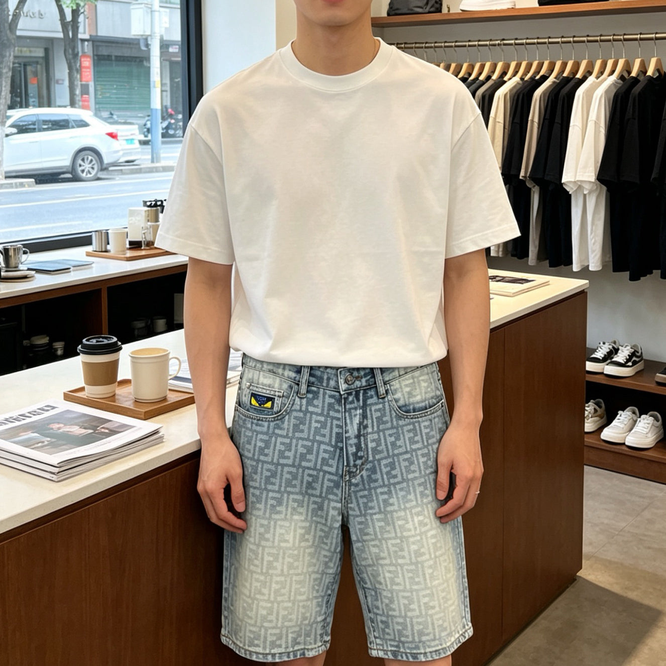 New Denim Shorts XC1026071627