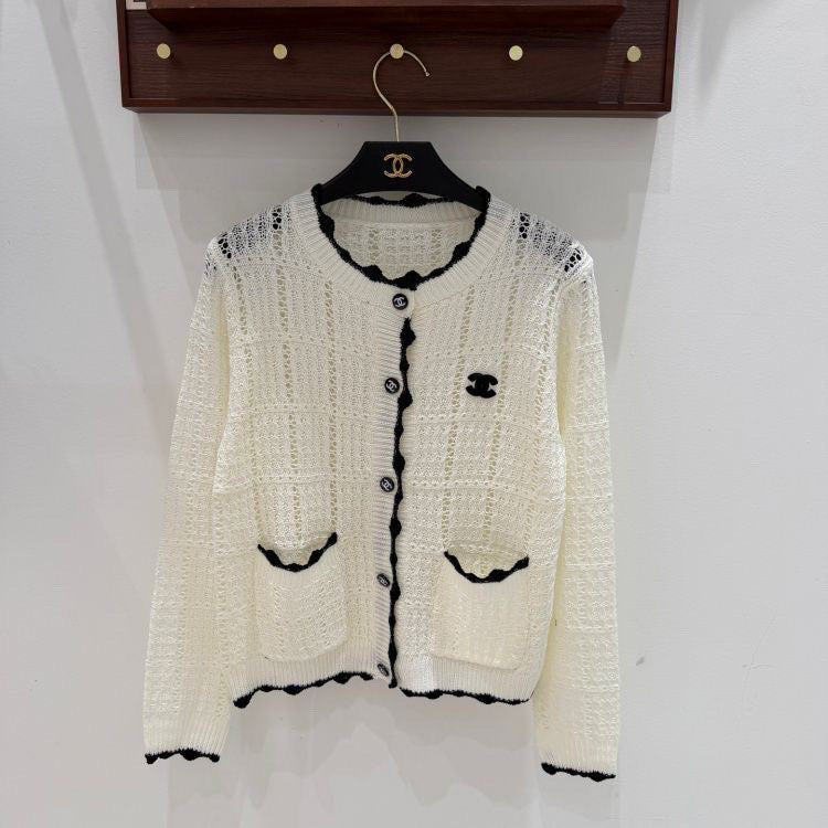 CHA 26ss Women's knitted cardigan PD1326091509