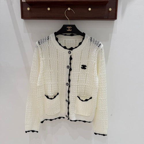CHA 26ss Women's knitted cardigan PD1326091509