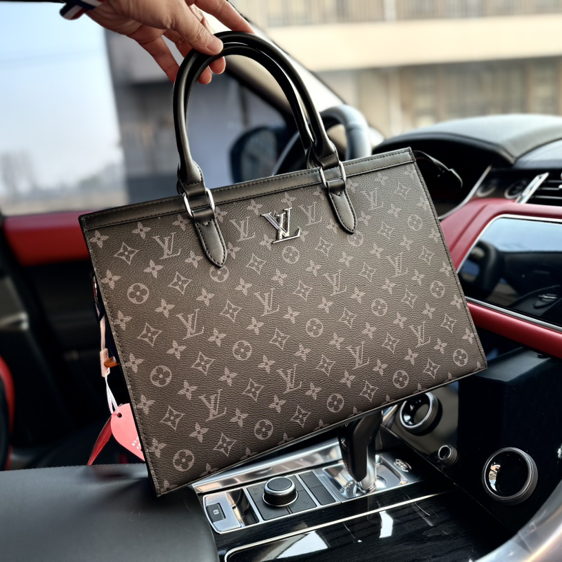 Printed briefcase computer bag document bag XC0723051808