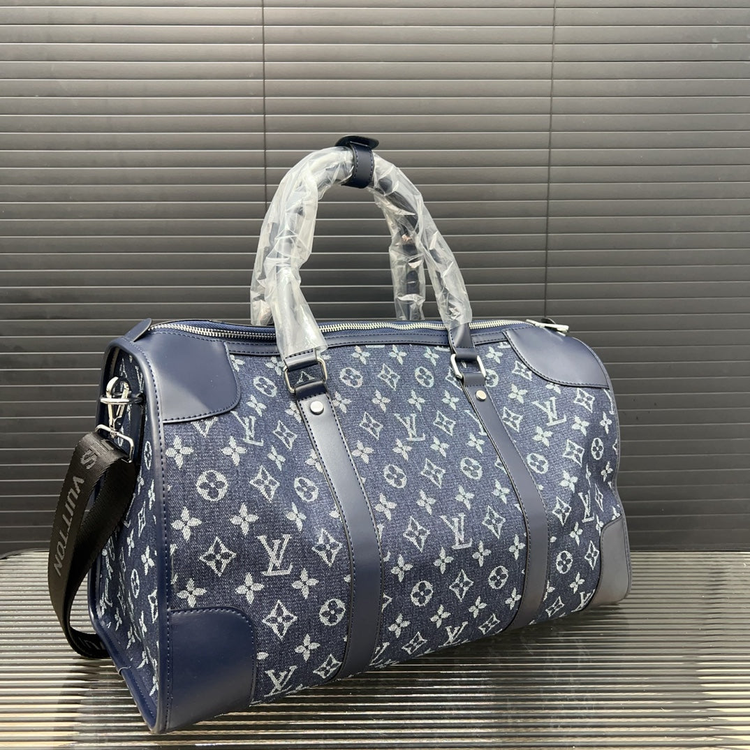 L Keepall Denim Travel Bag 1824120902