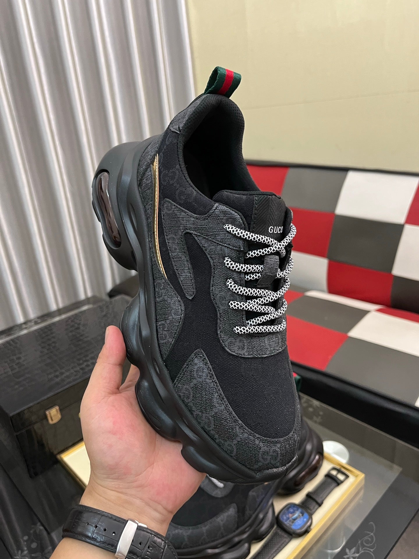 men's casual sneakers with print  0725102202