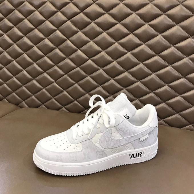 Printed  Force One Couple Sports Shoes