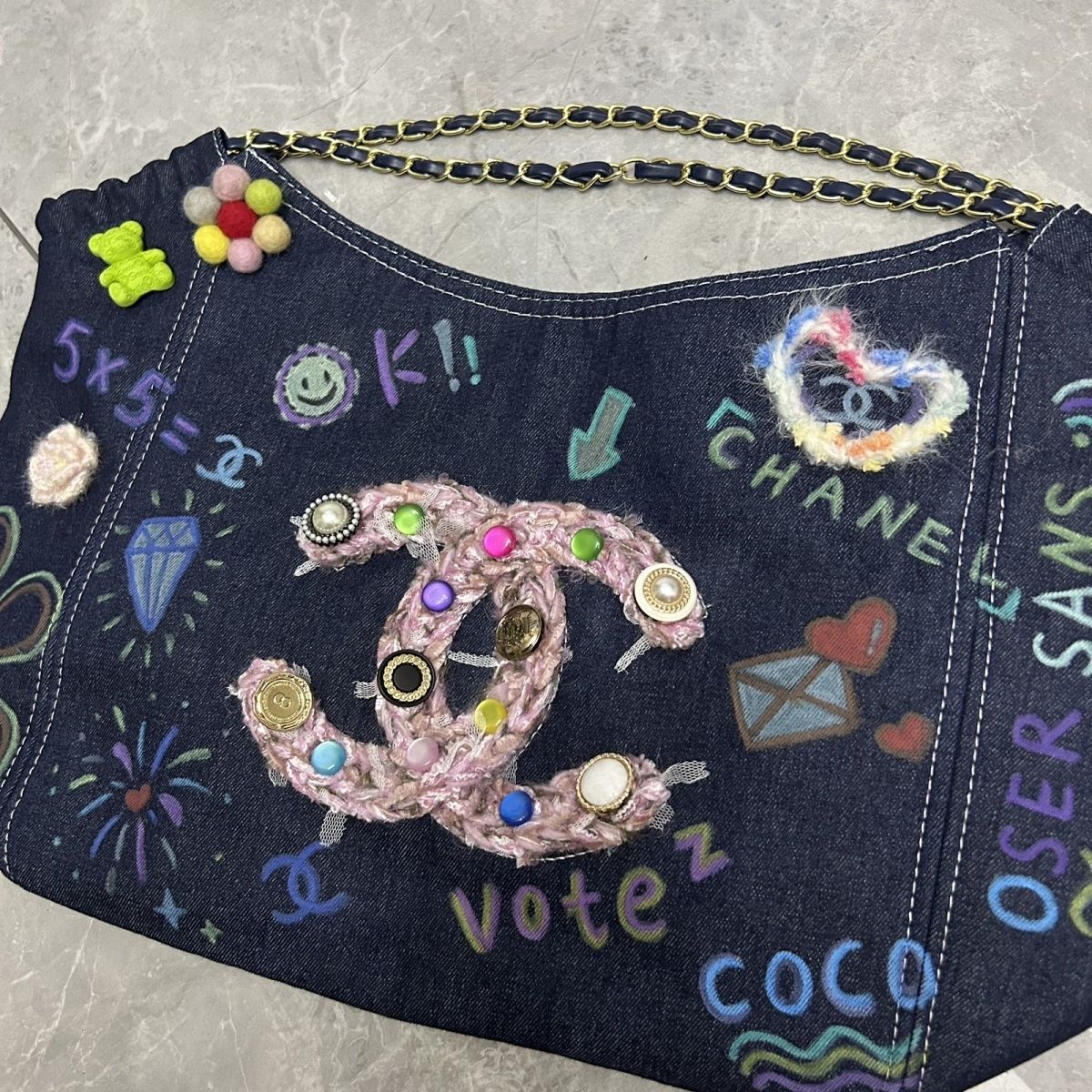 Fashion creative graffiti large capacity bag PD10071019