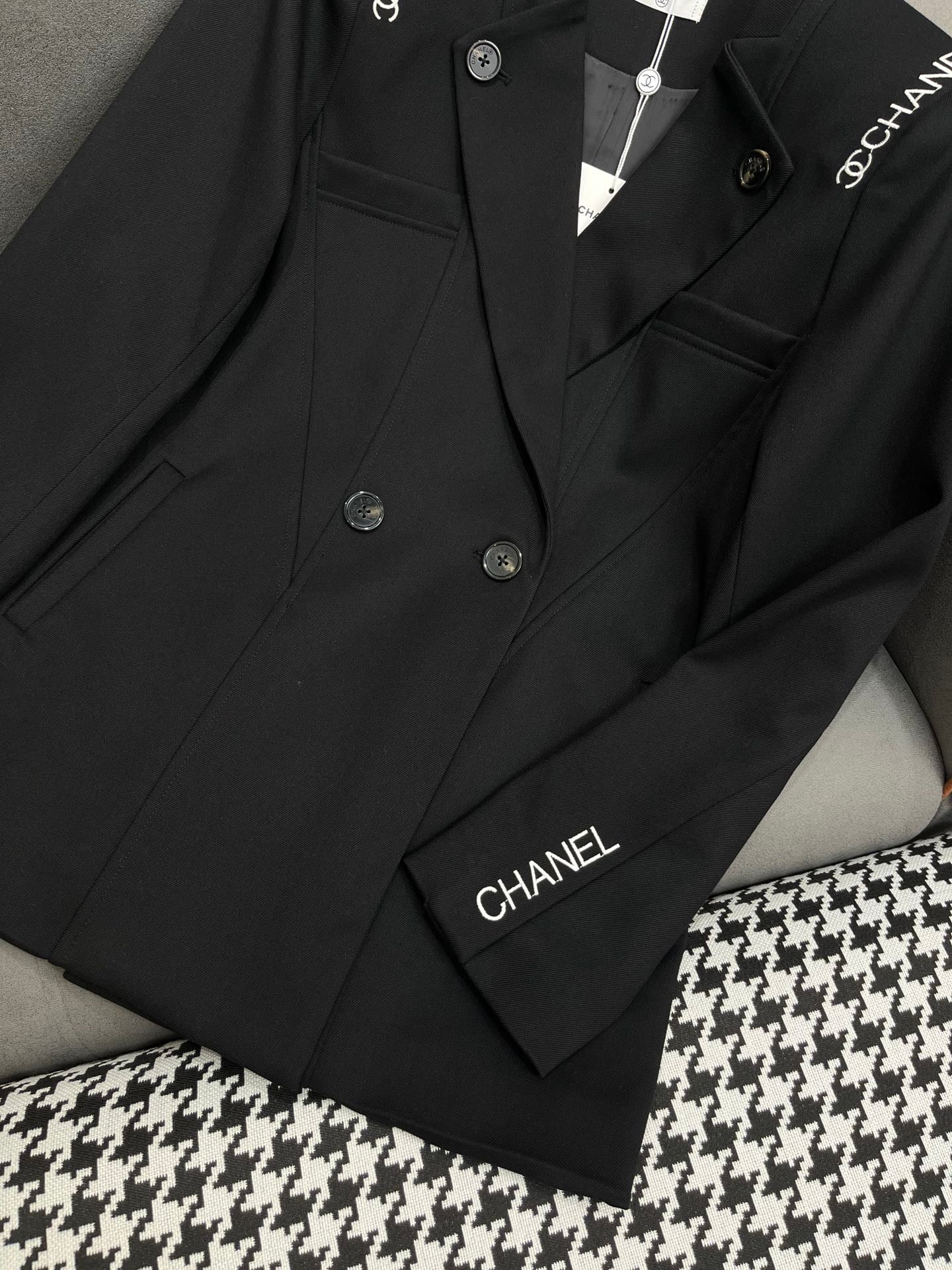24SS autumn and winter new suit jacket/letter embroidery 0724121107