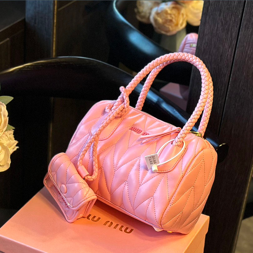 MIU 24 New Lambskin Fashion Handbag XC24092303