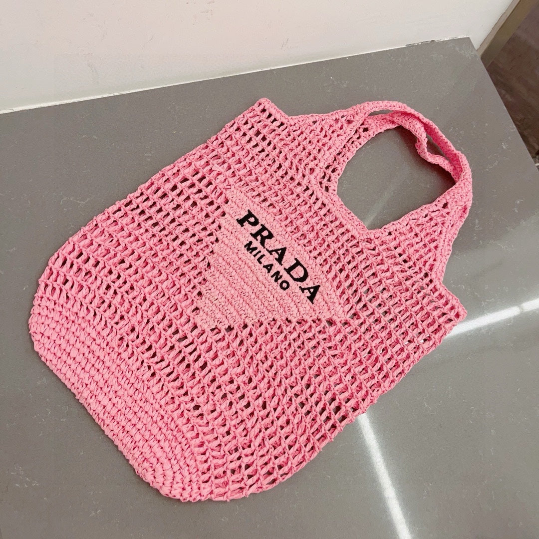 P summer fashion beach woven bag  0724041111