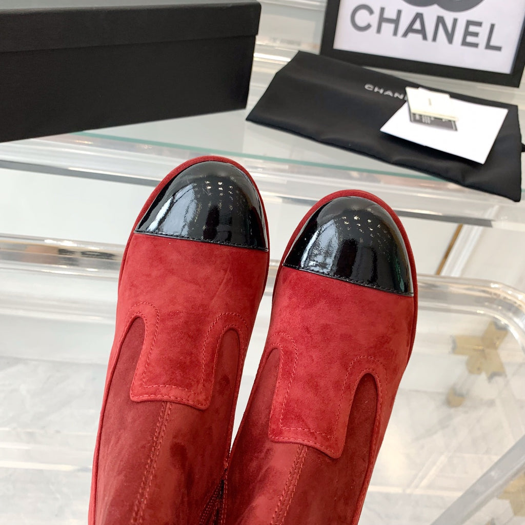 Fashion Cashmere High Heel Boots 0724102316