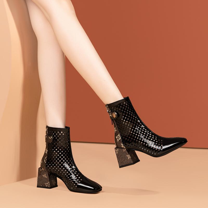 New leather pointed fashion women's boots PF1023102419