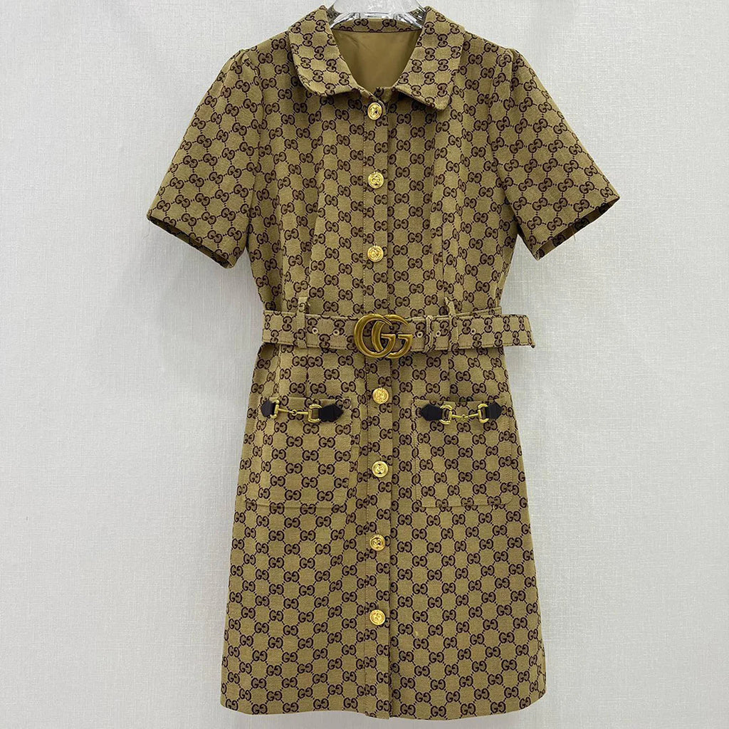 New style classic versatile jacquard dress for early spring 0724030501