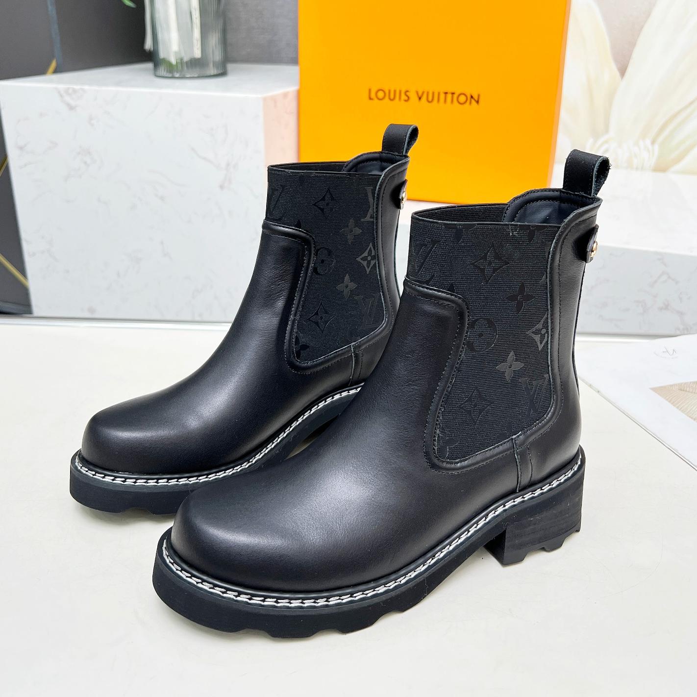 L classic printed women's boots 0725091602