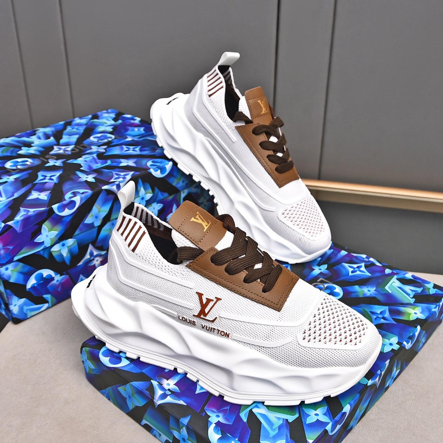 Men's Flyknit Elastic Rubber Sole Sneakers 0726030601
