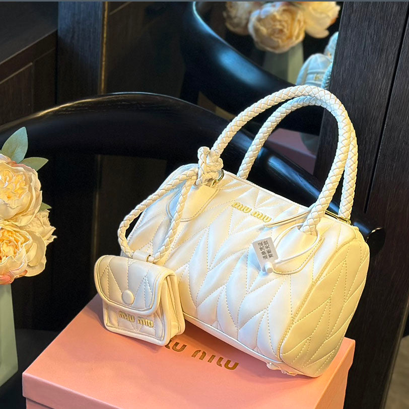 MIU 24 New Lambskin Fashion Handbag XC24092303
