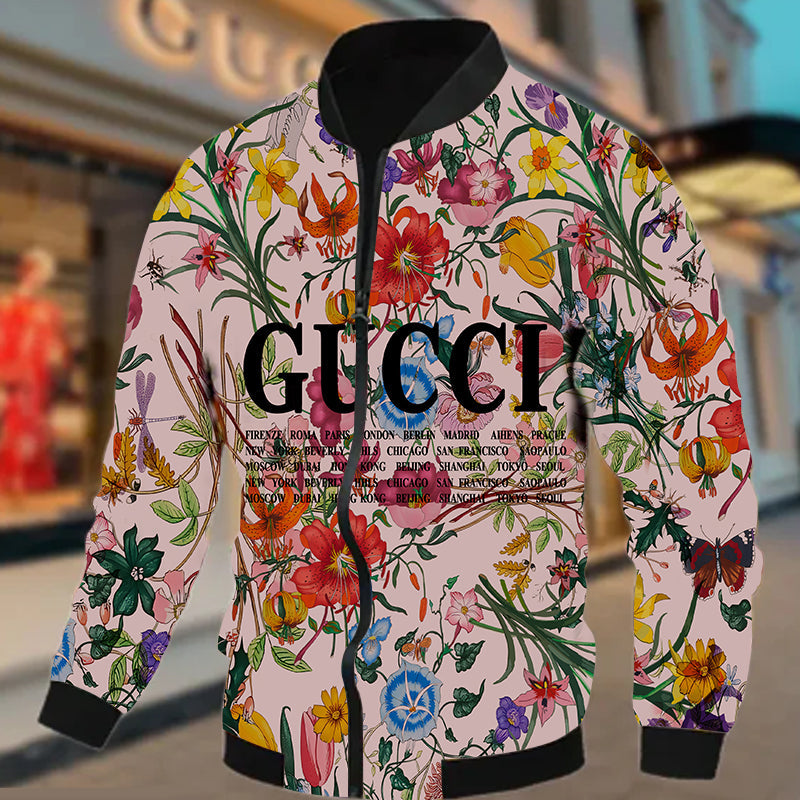 Men's Printed Jacket 3D1025102302