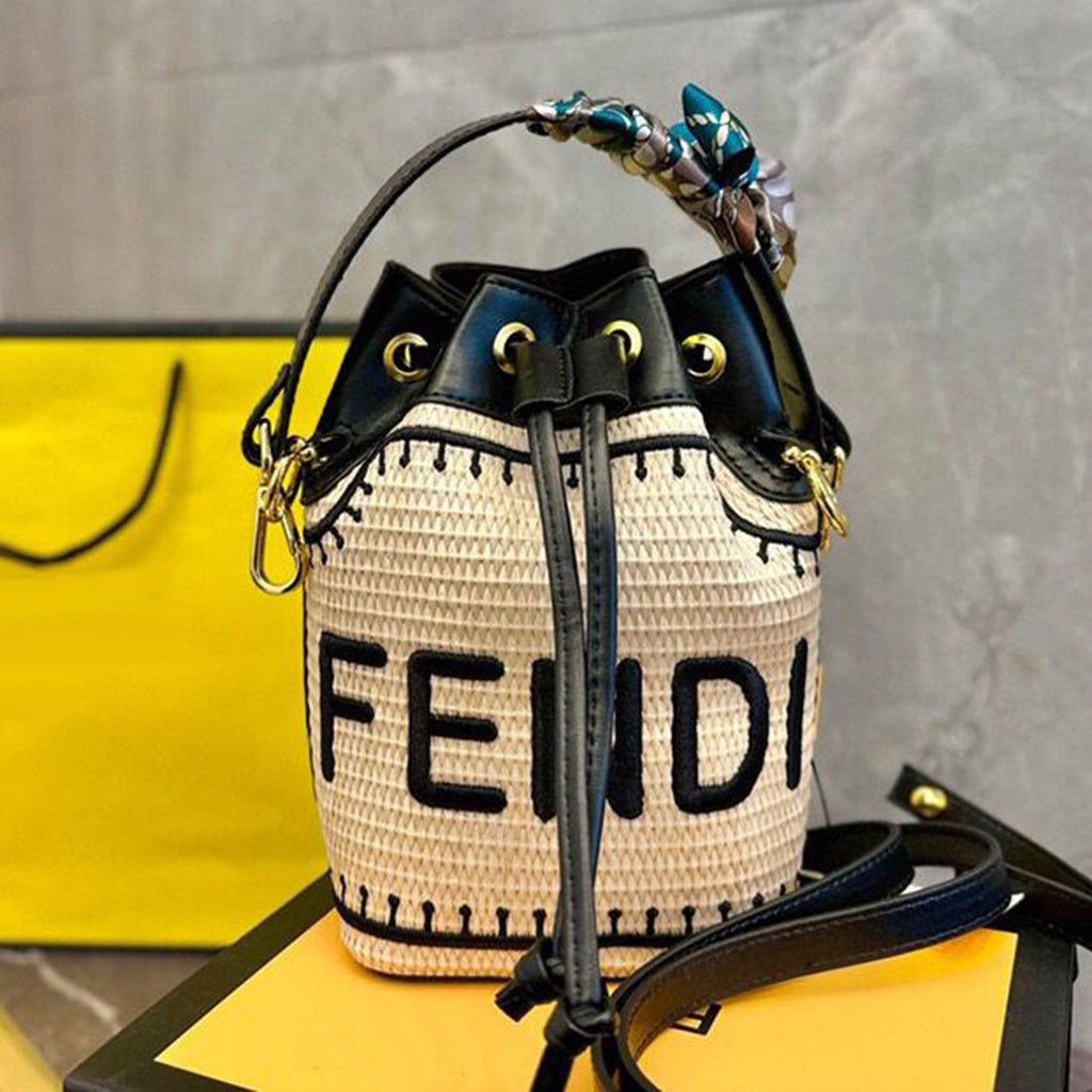 Fashion Trendy Straw Bucket Bag PD10062811