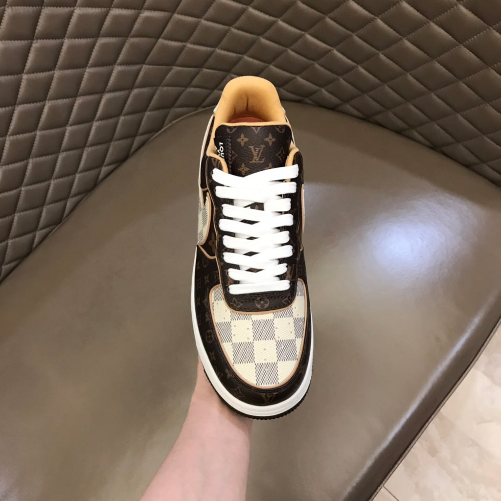 L co-branded printed sneakers 0725022603