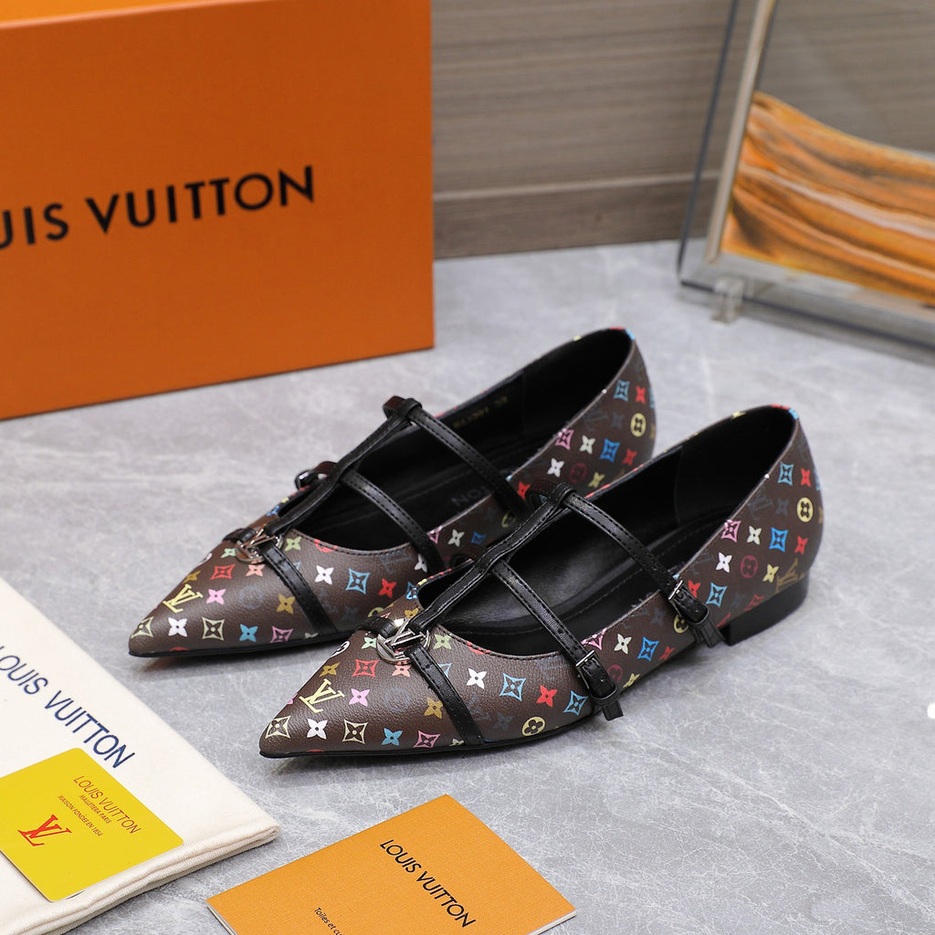 L25ss new pointed-toe flat sandals 0725102306