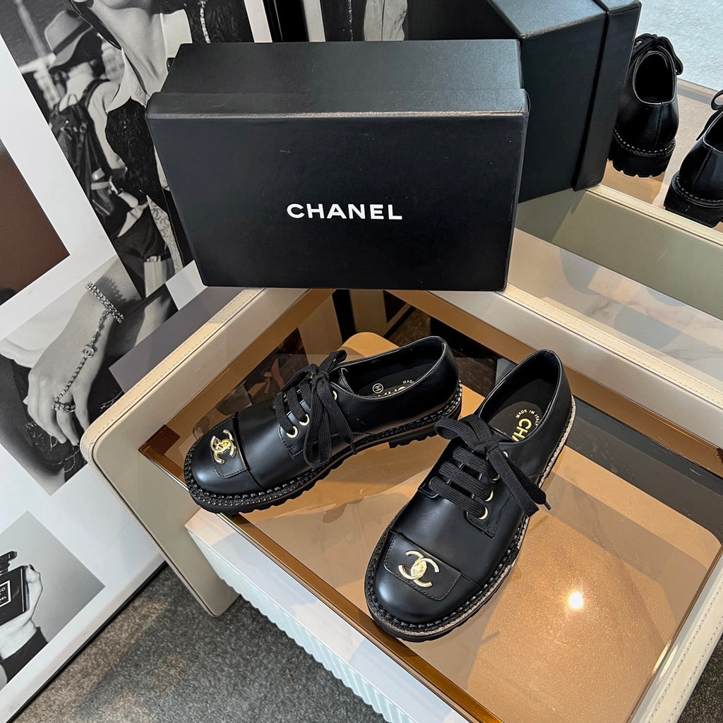 26SS New Women's Casual Leather Shoes 0726031012