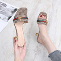Fashion printed thick sole sandals PD10052621