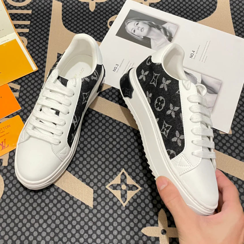 L Patchwork Denim Casual Shoes 1025030401