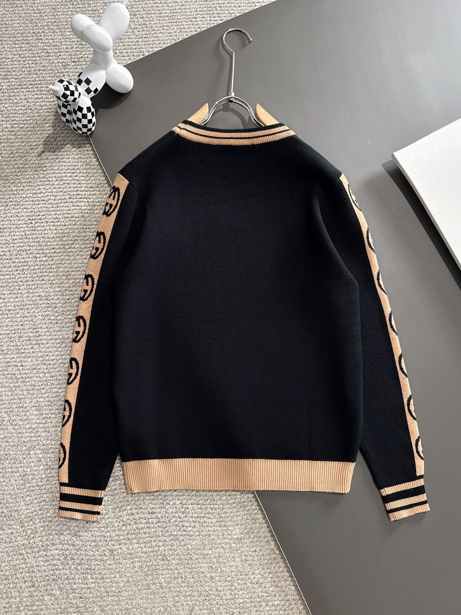 Fashion Print Crewneck Sweater 0724121811