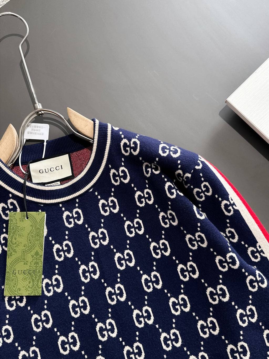 Fashion Print Crewneck Sweater 0724121810