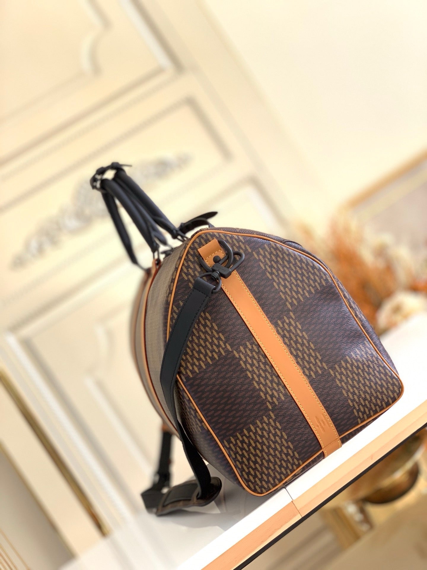 V Fashion Print Handbag 0724110412