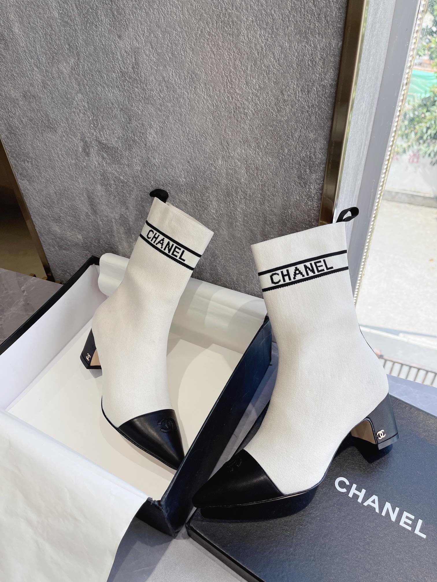25ss new fashionable sock boots 0725090807