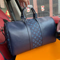 New Fashion Dark Blue Design Luage Bag