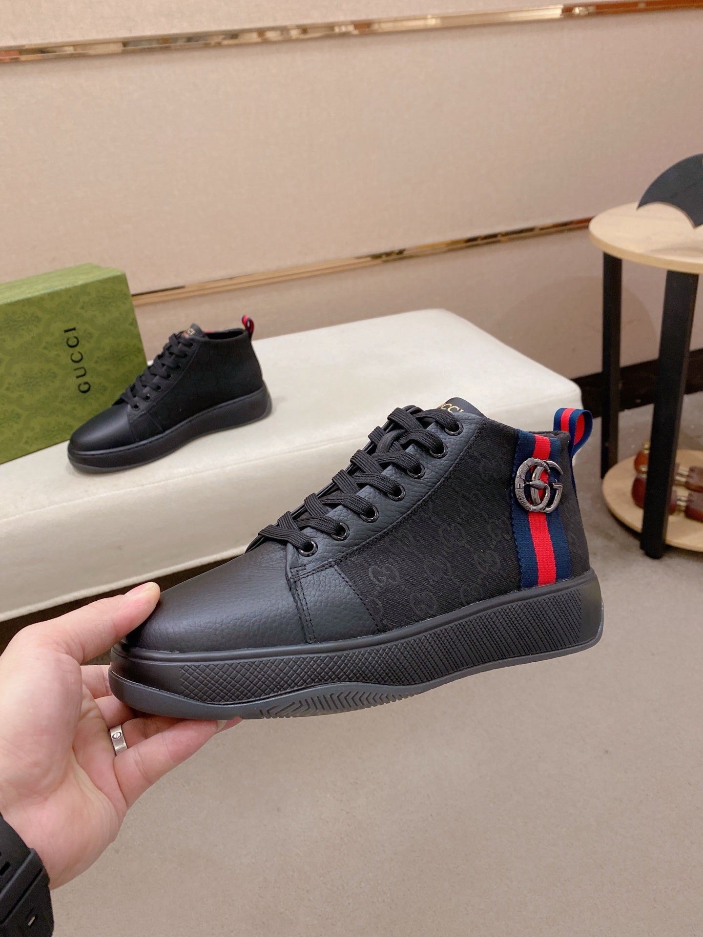 New Men's High-Top Sneakers 0725112507